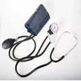 thumbnail image 5 of HANRIVER Manual blood pressure strap stethoscope hemomanometer arm type blood pressure double tube double stethoscope manually, 5 of 5