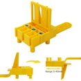 thumbnail image 4 of Drilling Jig Kit for Wood Dowels - 6mm/8mm/10mm, 15-Piece Set (Yellow), 4 of 5