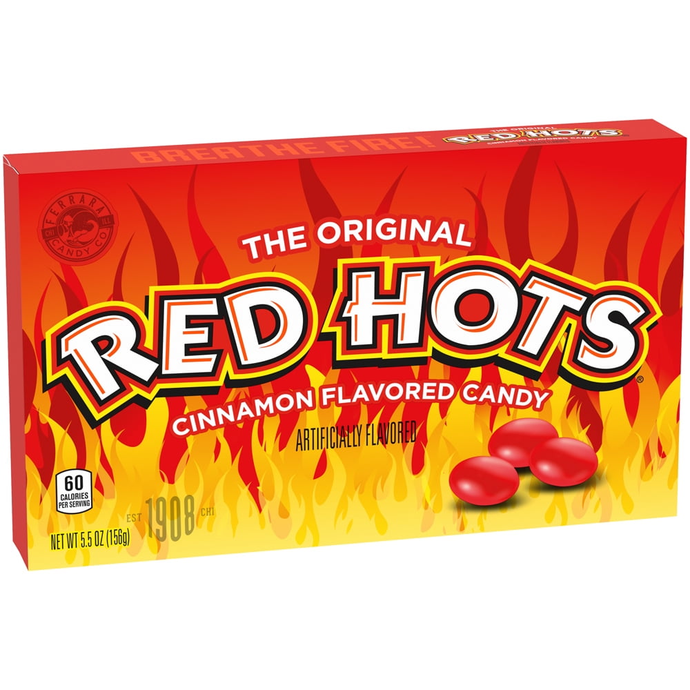 Red Hots Original Cinnamon Candy - 5.5-oz. Theater Box - All City Candy