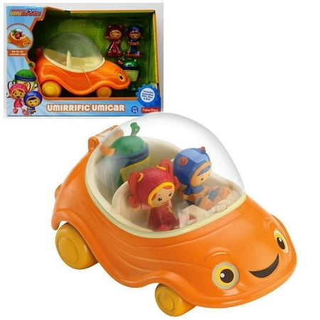 Prize Cat Toy - Team Umizoomi Umirrific Umicar Fisher-Price umi zoomi car Bot Geo Milli Toy Y6495