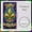 2A, variant on gold fleur-de-lis Happy Mardi Gras Banner green feathers Carnival Display colorful stars purple background Festive Backdrop for Mardi Gras Party Carnival Celebration New Orleans Event