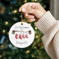 thumbnail image 1 of Family Parent Child Decoration Listing Our Family Christmas Tree Pendant, 1 of 4