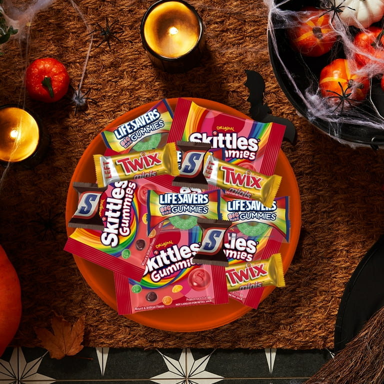 Mars Mixed Snickers, Skittles, Twix & Life Savers Gummies