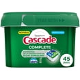 thumbnail image 2 of Cascade Complete Action Pacs, Dishwasher Detergent, Fresh, 45ct, 2 of 16