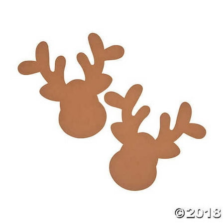 - Jumbo Reindeer Head Shapes