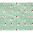 thumbnail image 4 of oneOone Cotton Flex Light Mint Green Fabric Christmas Fabric For Sewing Printed Craft Fabric By The Yard 40 Inch Wide, 4 of 4