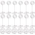 thumbnail image 1 of 36 Pcs Supports de Numéros de Table Porte-Cartes Photo Menu Porte-Nom, 24 Pcs Support de Table et 12 Pcs Anneau Table, 1 of 5