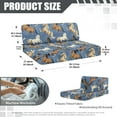 thumbnail image 7 of Uorisanigo Cool Horse RV Dinette Cushion Covers, Elastic Camper Sofa Cushions Cover, Replacement RV Dinette Seat Cover, Cushion Slipcovers for Rv Camper Include 1 Backrest & 1 Bench Covers, 7 of 7
