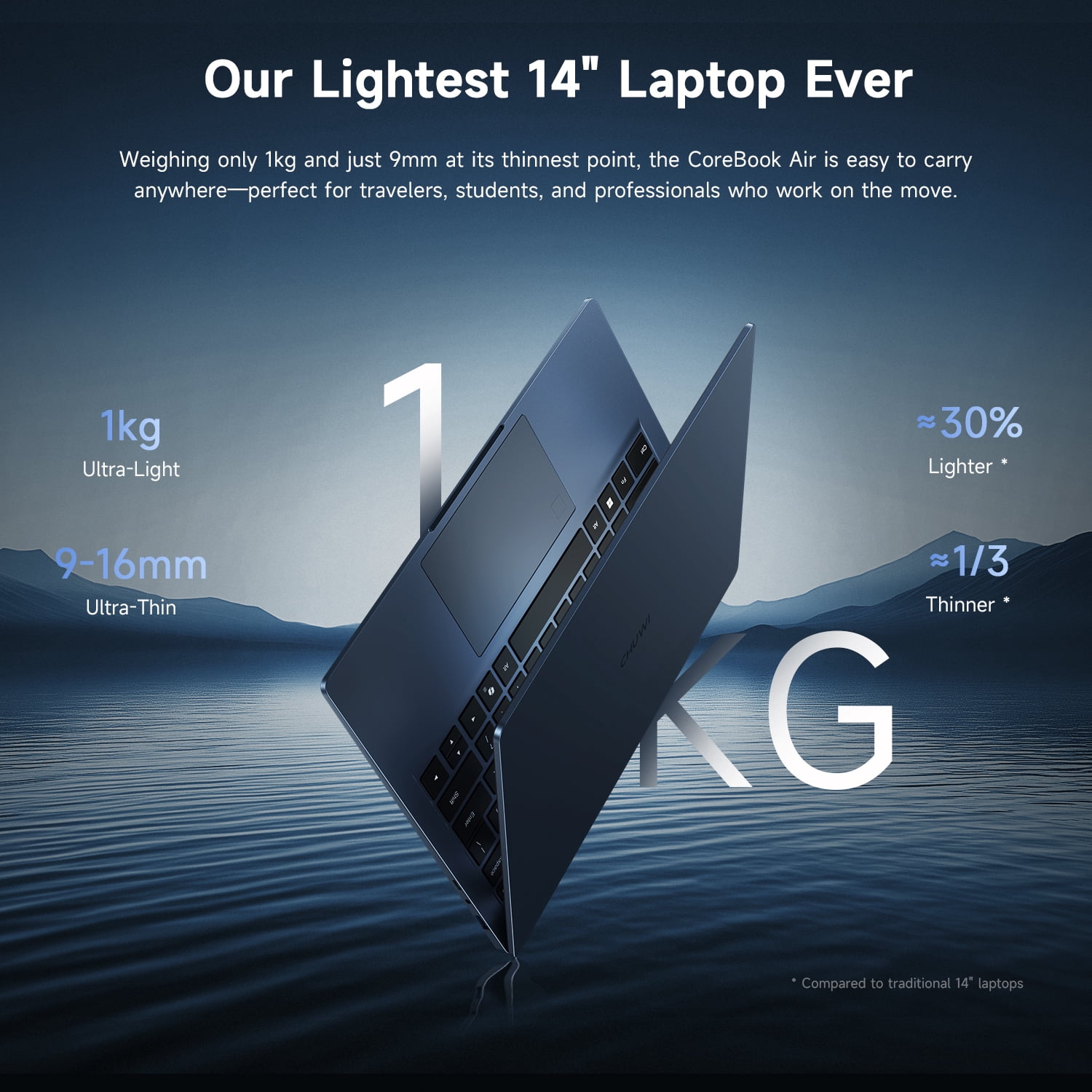 Free Shipping! Chuwi GemiBook XPro 14-inch Laptop, 8GB RAM, 256GB