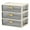 3-XL, variant on Elegant Multitier Desk Drawer Storage Cabinet Home Accessory Supplies for Efficient Workspaces Organization