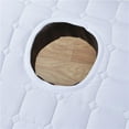 thumbnail image 5 of 2pcs Massage Pad Cover Spa Bed Cover 71x24inch White, 5 of 8