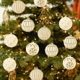 thumbnail image 6 of Velvet Decorative Ball Burgundy Velvet Christmas Tree Ornaments 8cm 1Pcs Flocked Ball Decorations for Holiday Tree Rkxzt, 6 of 8