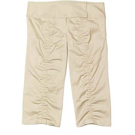 Metro7 - Women's Ruched Crop Pant