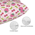 thumbnail image 3 of Kdxio Cotton Pillow Cases 14"x20" Pillowcases,Soft and Breathable Bedroom Pillow Cases-Strawberry And Cheery, 3 of 8