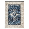 thumbnail image 5 of CAROMIO Area Rug Boho Distressed Area Rug Vintage Floral Rug Throw Carpet Non-Slip Washable Rug, 3' x 5' Navy Blue, 5 of 5