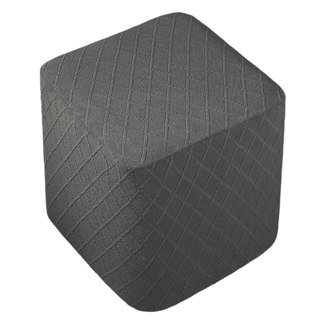 Funda elástica s lavables para reposapiés Taburete Gris Zulema otomano cubre funda