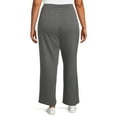 thumbnail image 5 of Terra & Sky Women's Plus Size Wide-Leg Knit Pants, 5 of 7