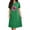 Green, variant on LEKEK 4Th of July Outfits for Women Short Sleeve Crew Neck Oversized Nightgowns American Flag Printed Midi Sleep Dress Loose Fit Patriotic Lounge Sets