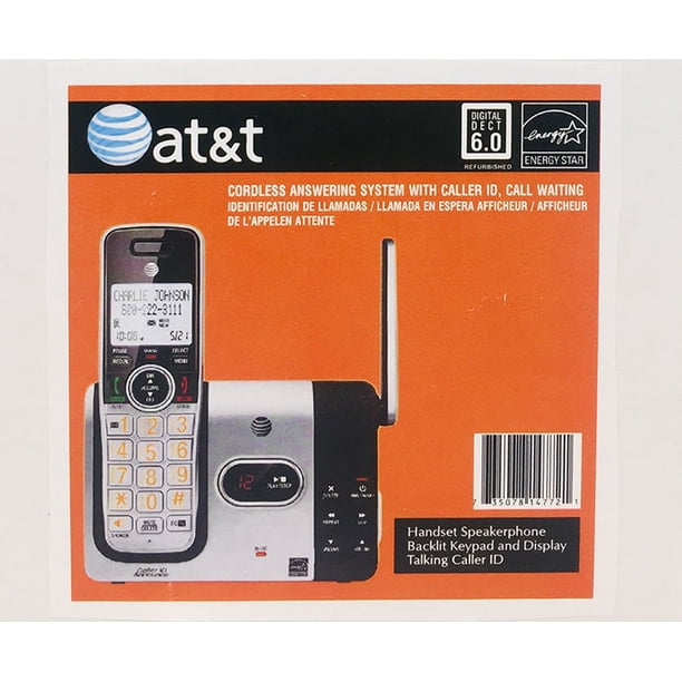 Refurbished AT&T Cordless Answering System with Caller ID - Walmart.ca