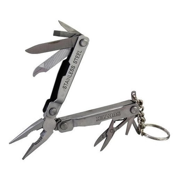 Multiherramientas Tipo Llavero 14 En 1 Surtek 120503 SURTEK 120503