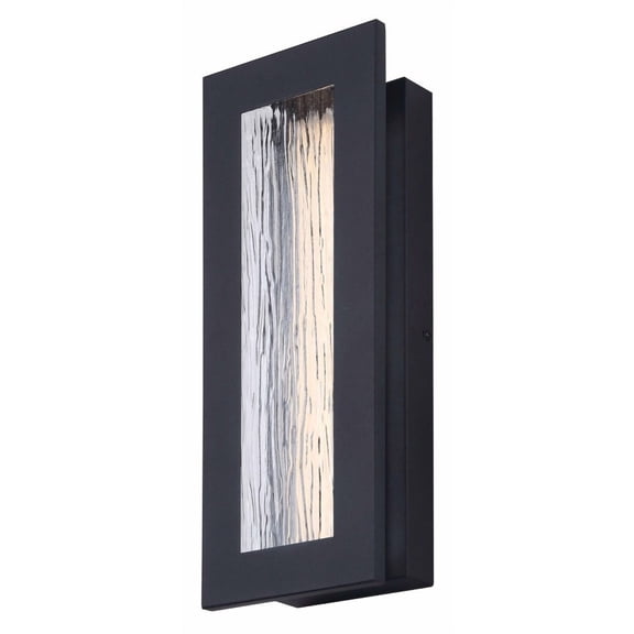 LOL603BK Canarm Inc Kingsly - 14W LED Outdoor Wall Mount-15 Inches Tall and 3.25 Inches Wide