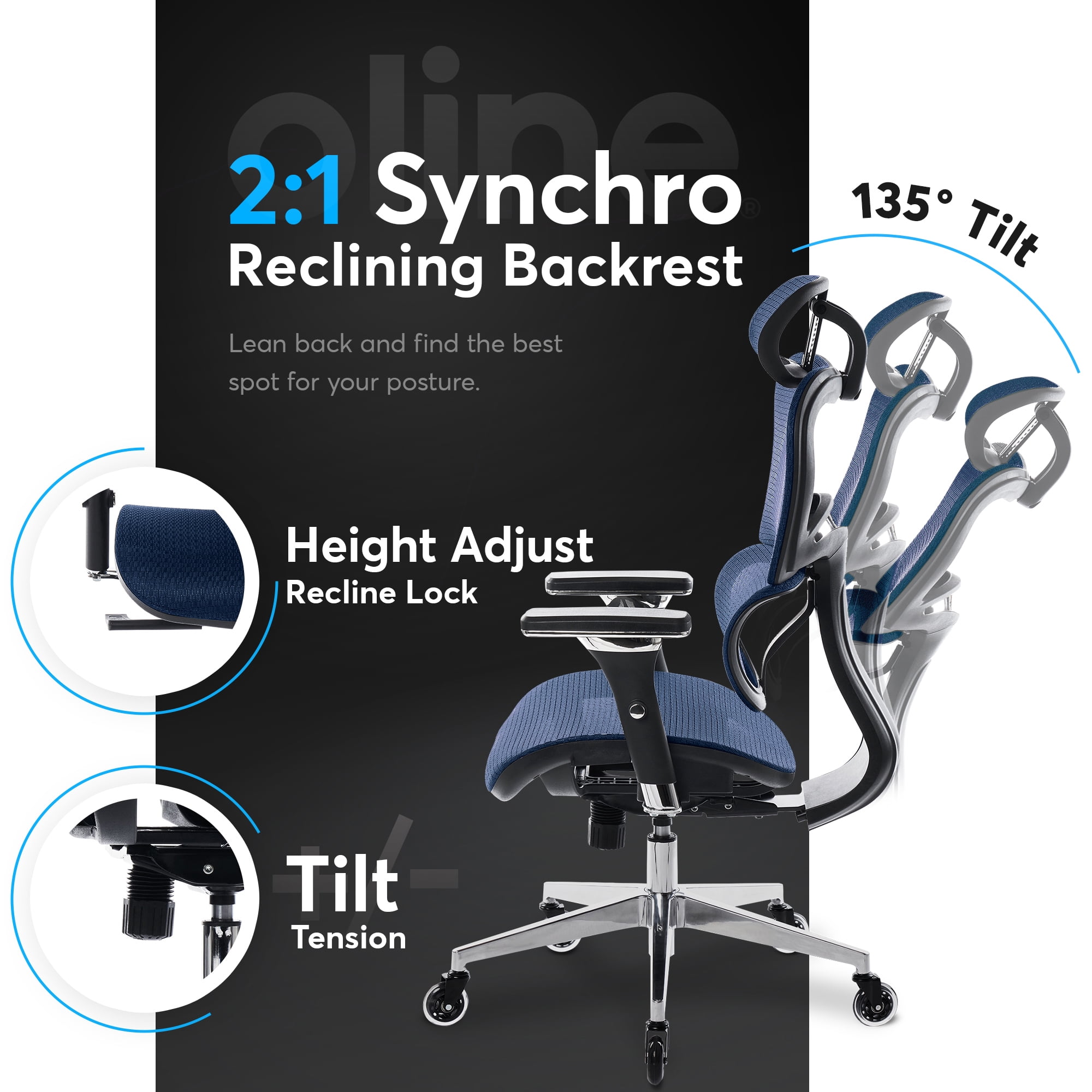 Best ergonomic office chair with leg support