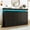 Black, variant on ChVans 12 Drawer Dresser with LED Light and Charging Station, 71" Wide 46" Tall Farmhouse Large Chest of Drawers for Closet, Large Wide Drawer Organizer Cabinet for Bedroom, Living Room