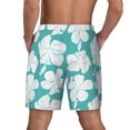 thumbnail image 2 of Lsque Mens Swim Trunks Vintage Floral Pattern - Bathing Suit Compression Liner - Beach Swim Shorts Swimwear - (S-3XL) - Stretch Quick Dry -Large, 2 of 9