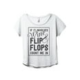 thumbnail image 1 of Wine And Flip Flops Count Me In Women's Fashion Slouchy Dolman T-Shirt Tee Heather White 2X-Large, 1 of 3