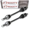 thumbnail image 2 of 2 pc Sixity XT Front Left Right Axle compatible with Polaris Sportsman 850 2011 - A11TN85AA X2 4X4, 2 of 3