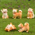 thumbnail image 2 of Adorno de perro Wosthever Simulación Animal Miniatura Resina, 2 of 6