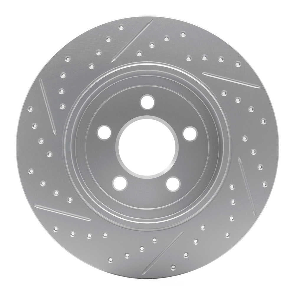 Dynamic Friction Company 830-03052R DFC Geoperformance Rotor - Drilled and Slotted
