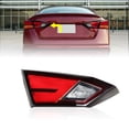 thumbnail image 3 of EPOTOOR For Nissan Altima 2019-2021 2022 Inner Left Driver Side Tail Light Tail Lamp, 3 of 7