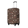 thumbnail image 2 of Fotbe Dachshund Dog Puppy Luggage Cover Protector,Suitcase Protector,Scratch and Dirt Resistant,Fits 18-32 Inch Luggage-X-Large, 2 of 8