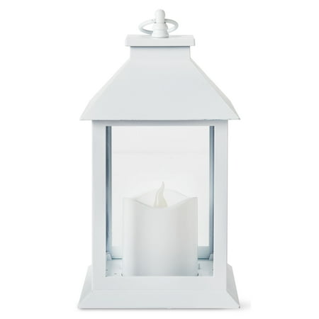 Way To Celebrate 4th of July LED Lantern, White