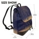 thumbnail image 2 of Balery Gold Black Glitter Mochila de Cuero para Mujeres, Gran Capacidad, Bolsa de Viaje Multifuncional, Mochila de Cuero y Bolsa de Hombro para Mujeres, 2 of 4
