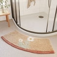 thumbnail image 2 of ZheElen Polyester Handmade Bathroom Mat Non-slip And Easy To Clean With Soft Bathroom Floor Mat Any Room 40*75cm, 2 of 6