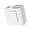 White, variant on High Capacity 3600mAh Hip Fan 5 Wind Strength For Hot Weather Open Air tasks