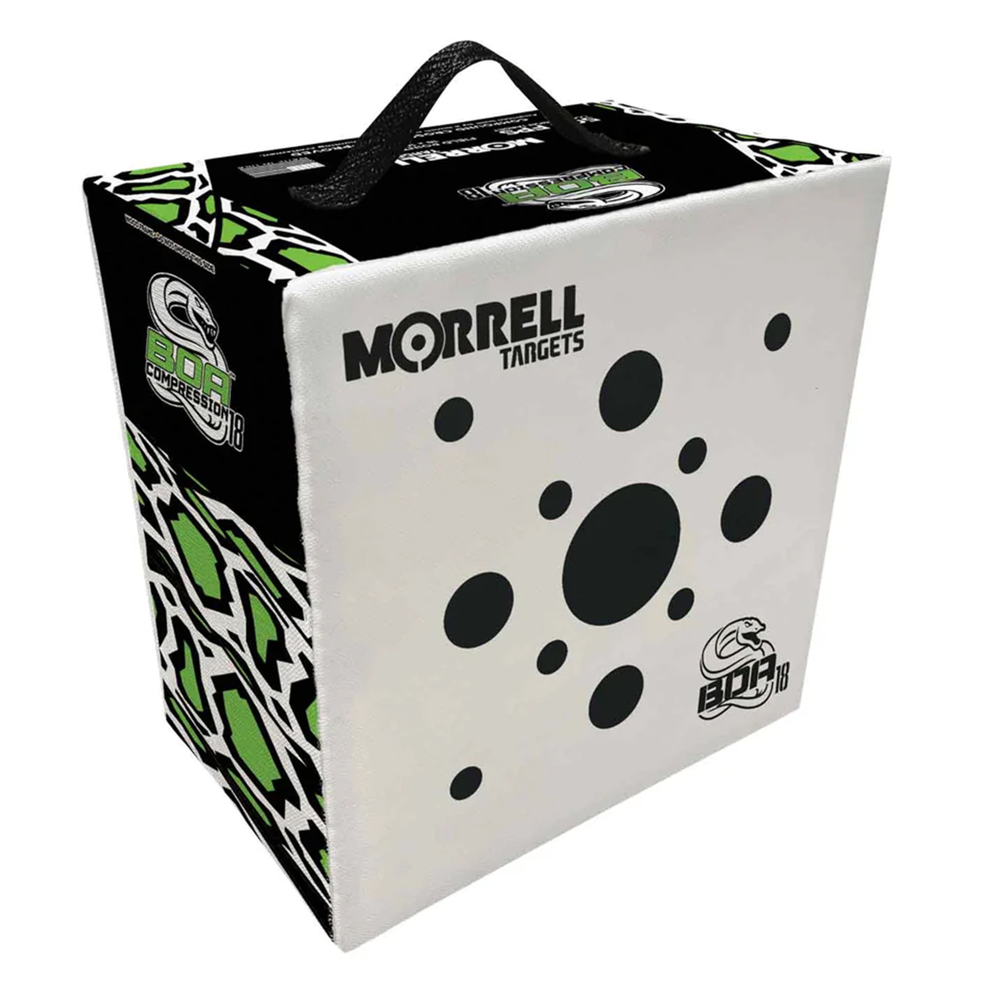 Morrell Targets BOA Compression Foam Archery Target Block, 180 Inch, White/Black