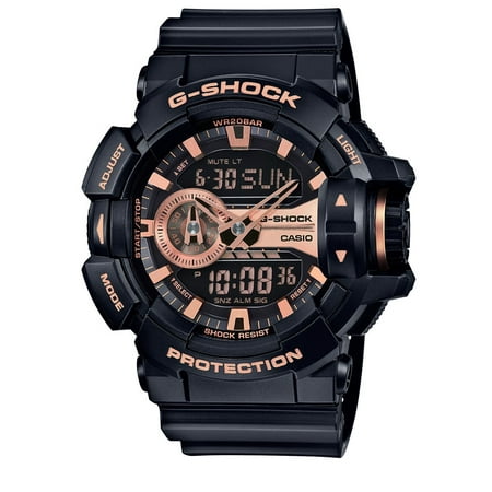 Casio G-Shock World Time Ana-Digi Mens Watch GA400GB-1A4CR