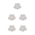 thumbnail image 3 of Qarigey Pantalones cortos casuales Ropa de mujer Pantalones sueltos Estilo simple Traje de verano delgado Exquisito Atractivo A-line Traje de Type2 NO2, 3 of 6