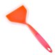 thumbnail image 3 of Silicone Pancake Spatula Flexible Flat Bottom Wide Spatula Translucent Orange, 3 of 5