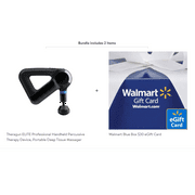 Theragun ELITE, Plus $30 Walmart Giftcard!, Professional Handheld Percussive Therapy Device, Portable Deep Tissue Massager