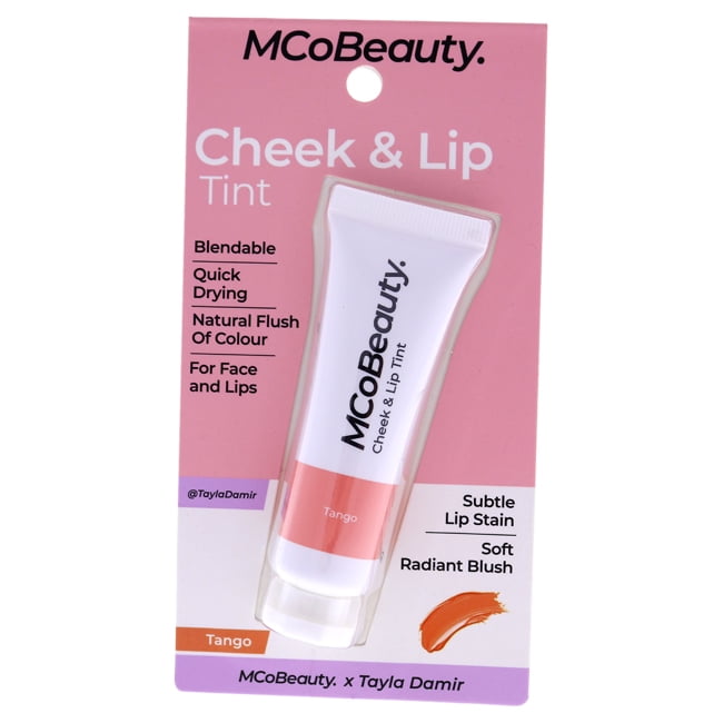 MCoBeauty Cheek and Lip Tint, Face Makeup, Tango, 0.33 oz