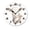 FFclock088, variant on ZXCXRQFa Desk Clocks White Rabbit In A Bathtub Reading Silent Wall Clock for Living Room Kitchen Decor Bathroom Farmhouse Non Ticking Decorative 10-Inch Round Clocks
