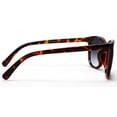 thumbnail image 4 of Women's BiFocal Sun Readers Fashion Audrey Brown Black - 2.25 / Brown Black, 4 of 4