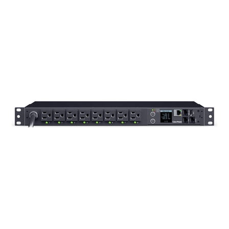 CyberPower PDU41021 Single Phase 100 120 VAC 15A Switched PDU