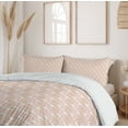 thumbnail image 5 of Ambesonne Floral Duvet Cover Sets, Rustic Botanic Blossom, 2-Queen, Pale Peach Blush, 5 of 6