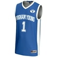 thumbnail image 2 of Men's GameDay Greats #1  Royal BYU Cougars  Lightweight Basketball Jersey, 2 of 4