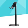 thumbnail image 4 of Miangastore Telescopic Mobile Phone Bracket Universal Desktop Phone Holder Phone Tablet Stand Storage Rack For Phone Tablet Use (Black), 4 of 9
